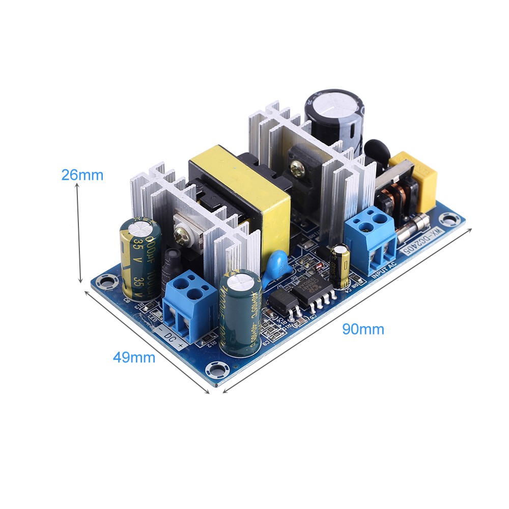 AC-DC Voltage Converter 110V 220V to 24V 2A 50W | Step Down Buck